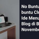 ide menulis blog di bulan November